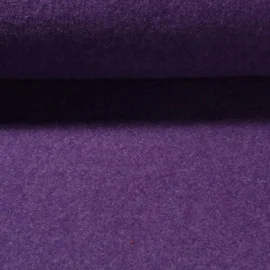 Walkloden Wollfleece Virgin Wool Lila