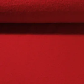 Walkloden Wollfleece Virgin Wool Rot 