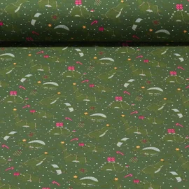 Weihnachtsersey mit Dinos Grün