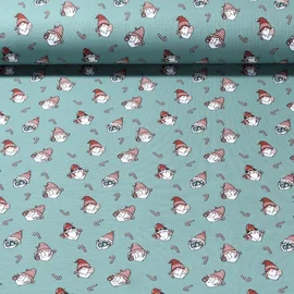 Weihnachtsjersey Wichtel Mint