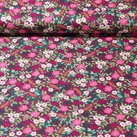 Weihnachtspopeline Blumen Beere