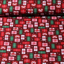 Weihnachtspopeline Geschenke Bordeaux