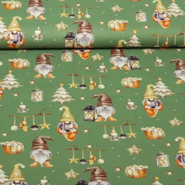 Weihnachtspopeline Waldwichtel Grün
