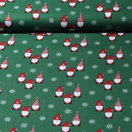 Weihnachtspopeline Zwerge Grün
