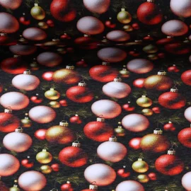 Wintersweat Weihnachtskugeln Multicolor