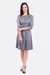 Schnittmuster Jerseykleid Wasserfall Ausschnitt Viskosejersey silber