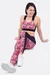 Schnittmuster Sportset Leggings Tights Lycra Stoff pink