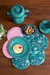 Patchwork-Tischset nähen, Freebie, kostenlose Vorlage
