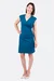 Schnittmuster Anleitung Jerseykleid Damen Wickelstyle Viskosejersey
