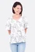 Schnittmuster Bluse sommerlich weiß Volant