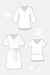 Schnittmuster Damenkleid Bluse Jane Zeichnung