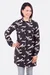 Schnittmuster Longbluse Hemdkragen Knopfleiste Viskosestoff