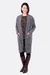 Schnittmuster Long Cardigan Strickstoff mit Taschen