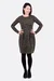 Schnittmuster Jerseykleid Leoprint selber nähen