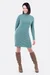 Schnittmuster Damen Schaluchkleid Rollkragen outfit selbernähen