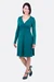 Schnittmuster Knotenkleid Jersey festlich nähen