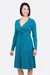 Schnittmuster Knotenkleid Wickeloptik Jersey nähen