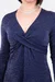 Schnittmuster Damenkleid Wickel Knotenausschnitt Glitzerjersey Anleitung