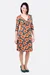 Schnittmuster Damen Jerseykleid elegant floral selber naehen