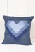 Schnittmuster Patchwork Herzkissen Jeans Upcycling