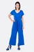 Schnittzmuster Damen Jumpsuit elegant mit Knoten selber nähen 
