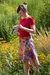 Schnittmuster Freebie Vokuhila Rock Sommer Outfit