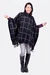 Poncho Schnittmuster kostenlos - Punta Jersey mit Fransen