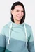 Nähanleitung Sweater mit Wickelkragen und Teilungsnähten DIY