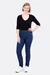 Schnittmuster Damenjeans Hose hohe Taille schmal geschnitten naehen