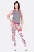 Schnittmuster Tanktop cropped mit Highwaist Leggings für Sport selber nähen