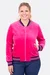 Schnittmuster Jacke Nickistoff pink Homewear selbernähen