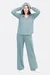Schnittmuster Homewaer Kapuzenshirt mint DIY-Anleitung