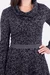 Nähanleitung Jerseykleid Taillenband Rollkragen DIY