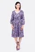Schnittmuster Kleid für Webware mit Wickelausschnitt + Ballonärmel