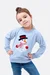 Weihnachtspulli mit gratis Vorlage für Schneemann zum Selbernähen