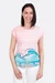 Damen T-Shirt aus Panel nähen mit Schnittmuster
