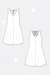 Schnittmuster Sommerkleid A-Linie mit Videoanleitung