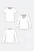 Schnittmuster Damenshirt Basic Ausschnittvarianten nähen