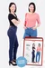 Papierschnittmuster Jeans high waist slim straight selber nähen