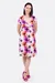 Schnittmuster Jerseykleid Knotenausschnitt sommerlich nähen