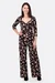 Jumpsuit Schnittmuster Herzausschnit nähen Jersey