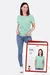 Papierschnittmuster Damen Basicshirt Alina