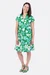 Schnittmuster Jerseykleid sommerlich Kelchkragen Anleitung