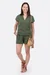 schnittmuster Sommerset Shirts Shorts Musselin Khaki nähen