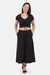 Schnittmuster Culotte Hosenrock Jersey elegant Videoanleitung