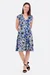 Schnittmuster Sommerkleid Viskosejersey Wickeloptik nähen