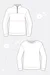 Sweatshirt mit Kragen und Reißverschluss nähen