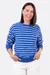 Maritimes Damen Sweatshirt "Erin" aus weichem Frottee in Streifen