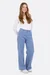Schnittmuster Jeanshose Wide Leg High Waist nähen