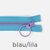 Reißverschluss mit Ring multicolor 20cm blau lila